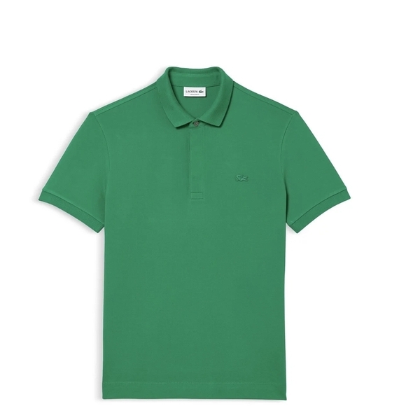 Lacoste Green Polo Shirt Classic Design - Picture 1 of 2